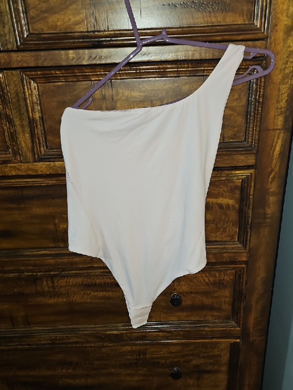 Lululemon Womens Nulu Thong Body Suit In Pink! Sz Small. Nwots Beautiful